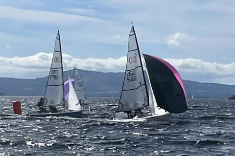 RS200s at Dinghy Weekend