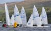 Fifteens rounding a mark at keelboat weekend